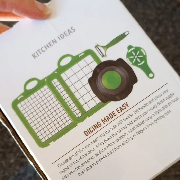 15 Piece Kitchen Ideas Veggie Slicer And Dicer - Picture 7 of 7